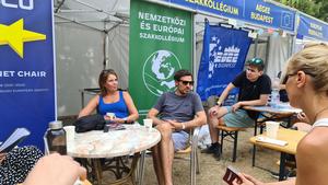 bEU Project at the Largest Music Festival of Central Europe Jean Monnet Project of UPS at Sziget Festival 2022-2